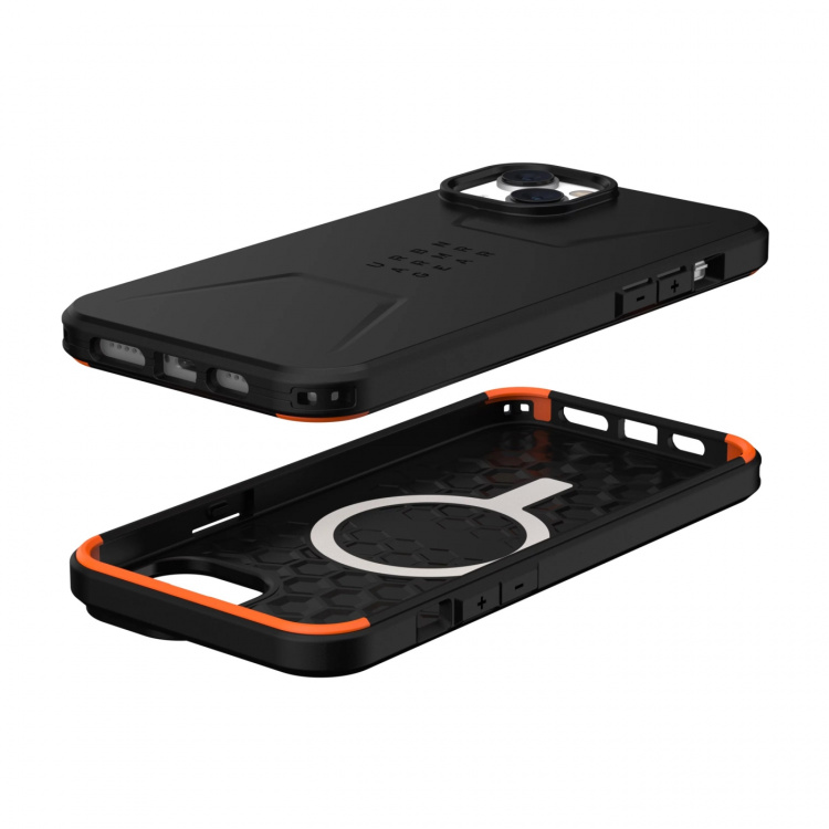 Urban Armor Gear iPhone 14 Plus Civilian Magsafe - Svart Urban Armor Gear iPhone 14 Plus Civilian Magsafe - Svart