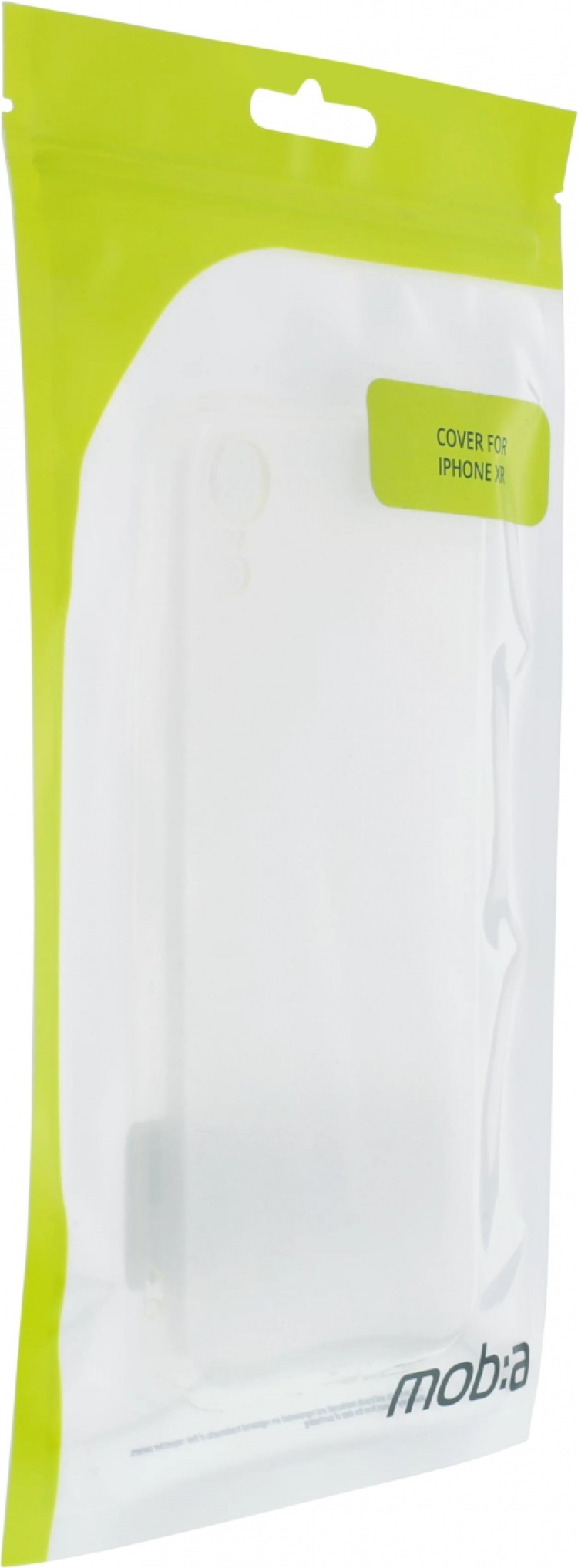 moba iPhone XR, TPU-skal, transparent