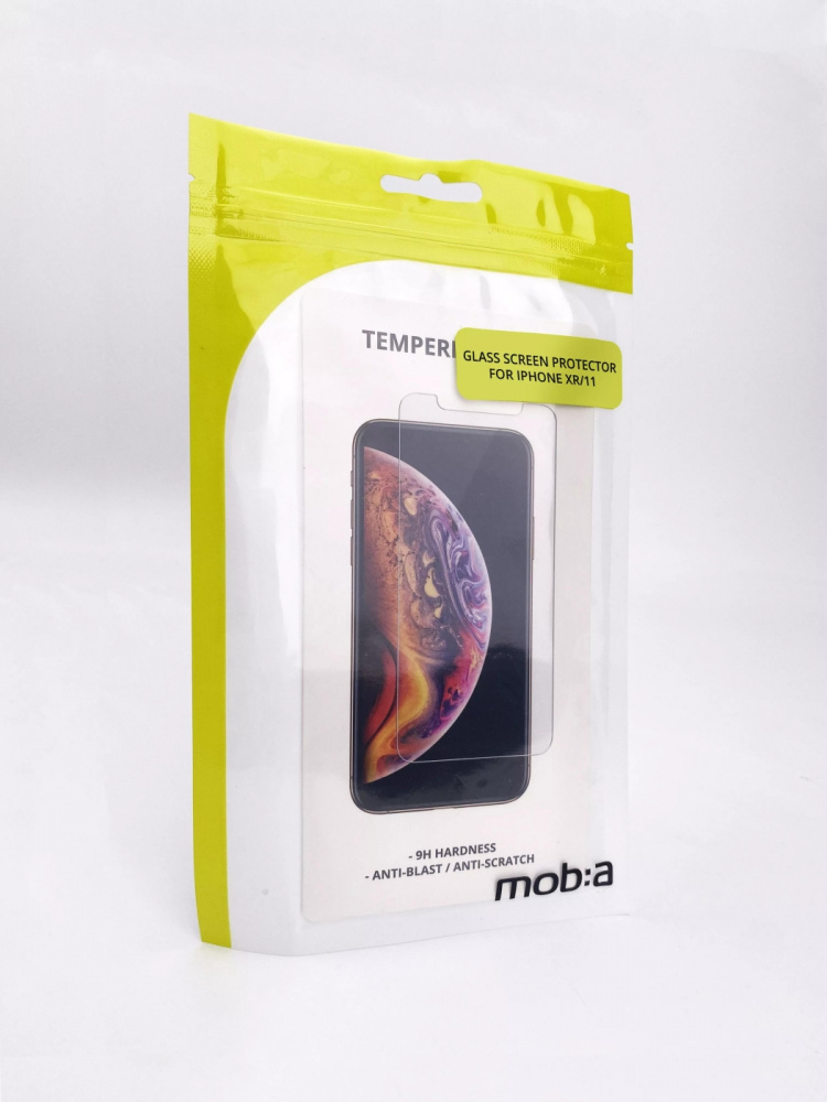moba iPhone XR/11, härdat glas moba iPhone XR/11, härdat glas