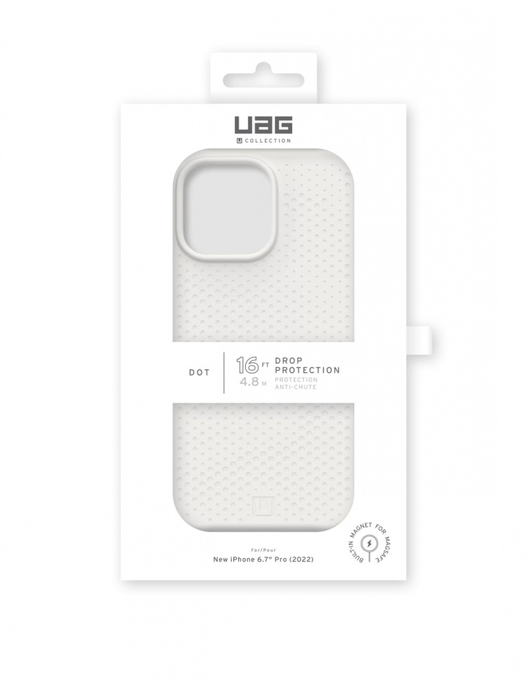 ubyuag iPhone 14 Pro Max Dot Magsafe - Marshmallow ubyuag iPhone 14 Pro Max Dot Magsafe - Marshmallow