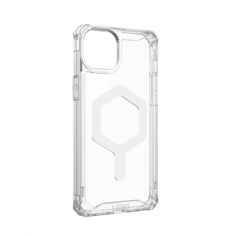 Urban Armor Gear iPhone 15 Plus Plyo Magsafe - Ice/White