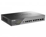 D-Link 10-Port Gigabit Ethernet PoE+ Surveillance Switch
