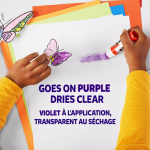 elmers 22 gram Disappearing Purple Glue stick