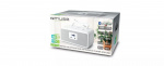 MUSE M-32 DBW Radio portable DAB+ FM CD USB white