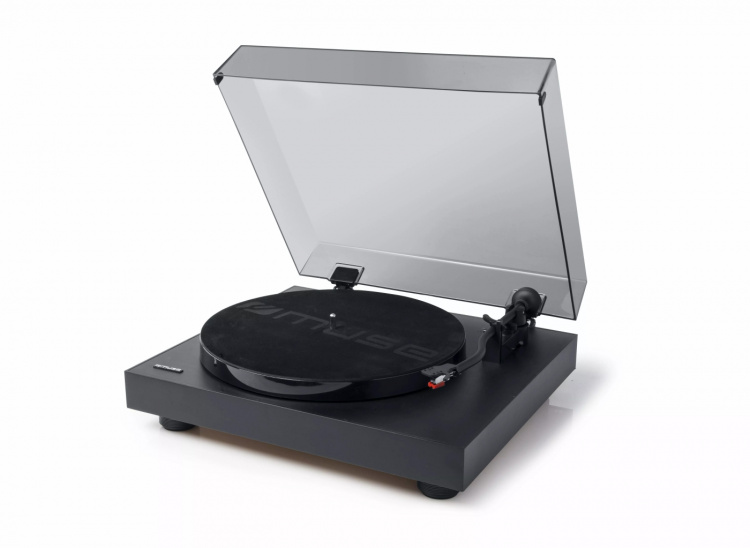 MUSE MT-105 B Turntable USB Classic look