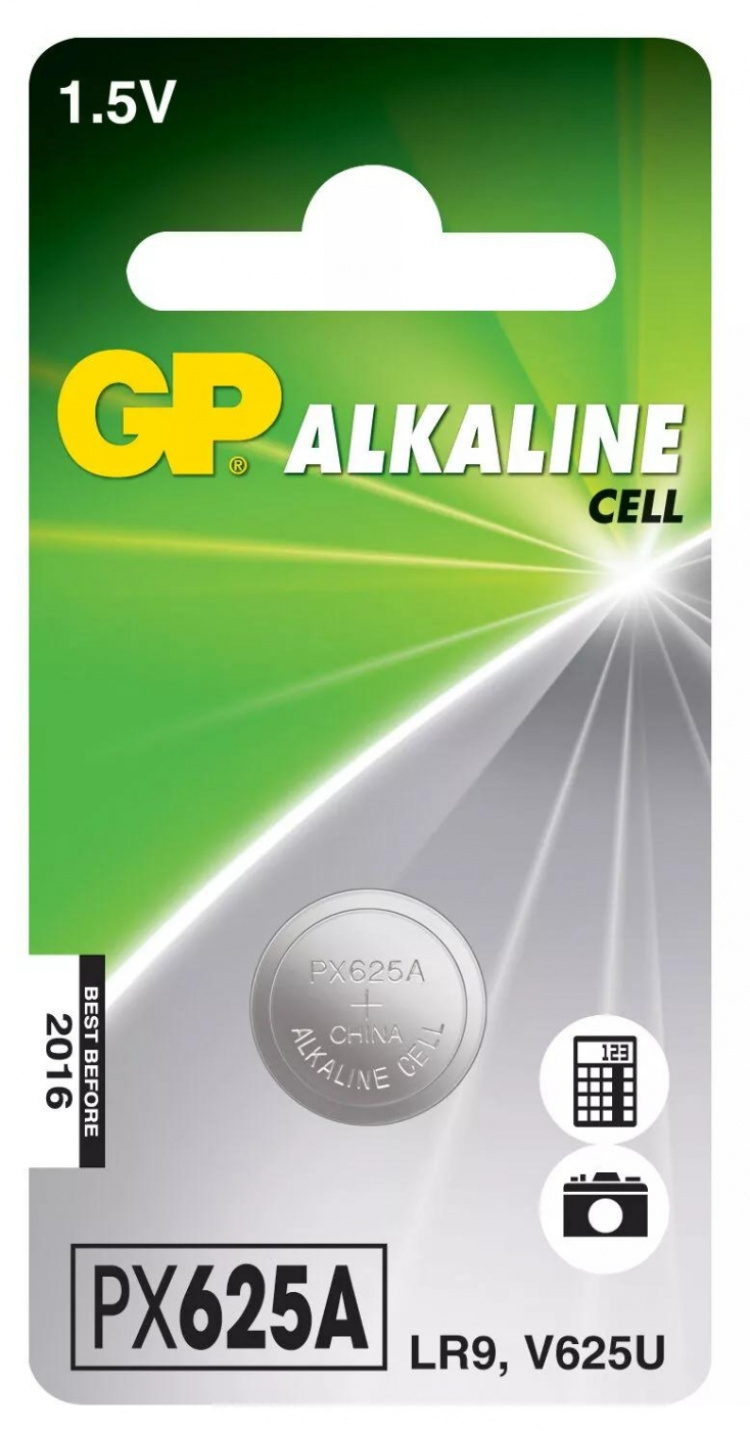 GP LR9 Alkaline Coin, 1 förpackning (B)