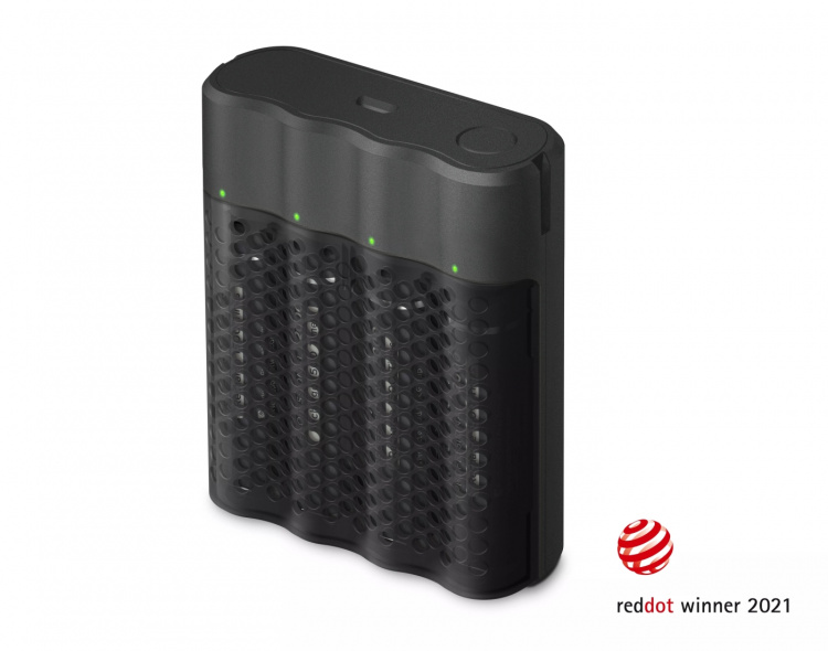 GP ReCyko Pro Laddare USB m/4xAA 2000mAh (PB)