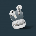 Streetz T150 TWS earphones, Transparent White Streetz T150 TWS earphones, Transparent White