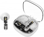 Streetz T150 TWS earphones, Transparent White Streetz T150 TWS earphones, Transparent White