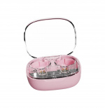 Streetz T150 TWS earphones, Transparent Pink Streetz T150 TWS earphones, Transparent Pink