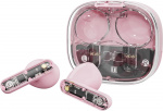 Streetz T150 TWS earphones, Transparent Pink Streetz T150 TWS earphones, Transparent Pink