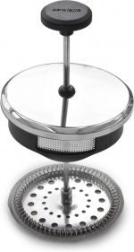 Aerolatte presspanna, stål, 0,35L