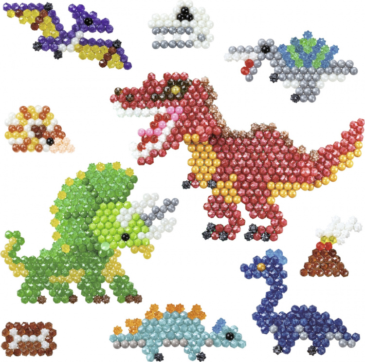 Aquabeads Dinosaurier - pärlverktygset