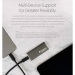 Transcend Portabel SSD ESD256C USB-C 2TB 10Gbps (R1050/W950 Mb/s) Aluminium Transcend Portabel SSD ESD256C USB-C 2TB 10Gbps (R1050/W950 Mb/s) Aluminium