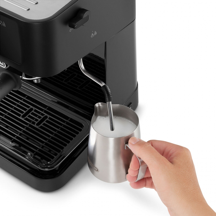 DeLonghi Espressomaskin Manual EC235.BK Stilosa inkl. mjölkskummare