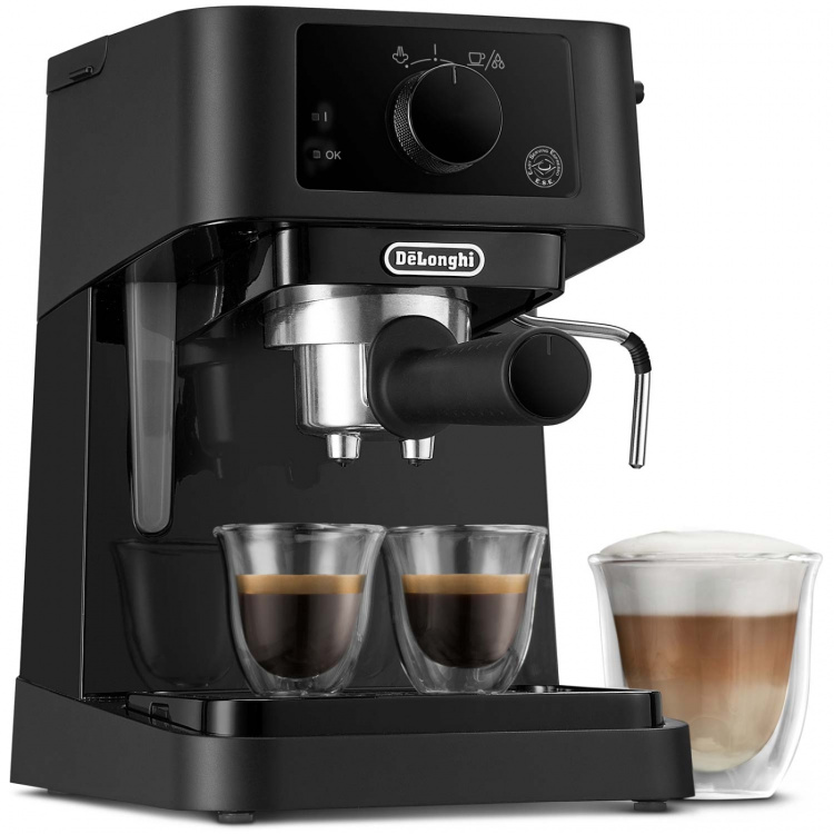 DeLonghi Espressomaskin Manual EC235.BK Stilosa inkl. mjölkskummare