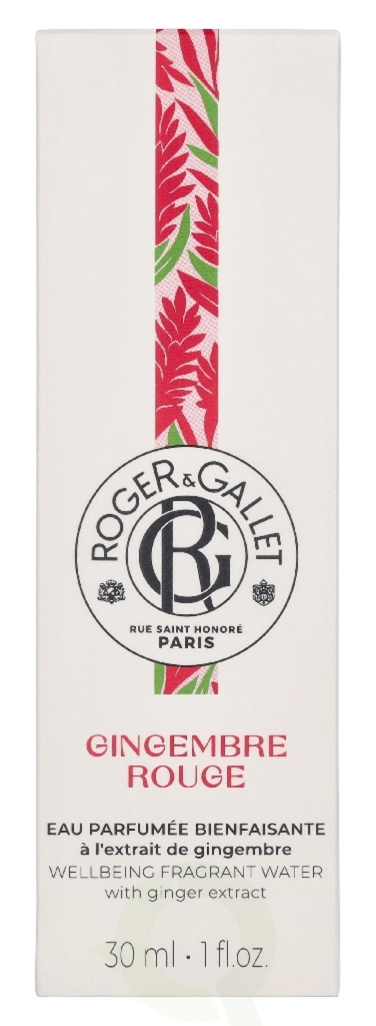 Roger & Gallet Gingembre Rouge Wellbeing Fragrant Water 30 ml