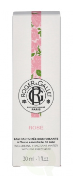 Roger & Gallet Rose Wellbeing Fragrant Water 30 ml Natural Spray