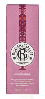 Roger & Gallet Gingembre Wellbeing Fragrant Water 100 ml Natural Spray