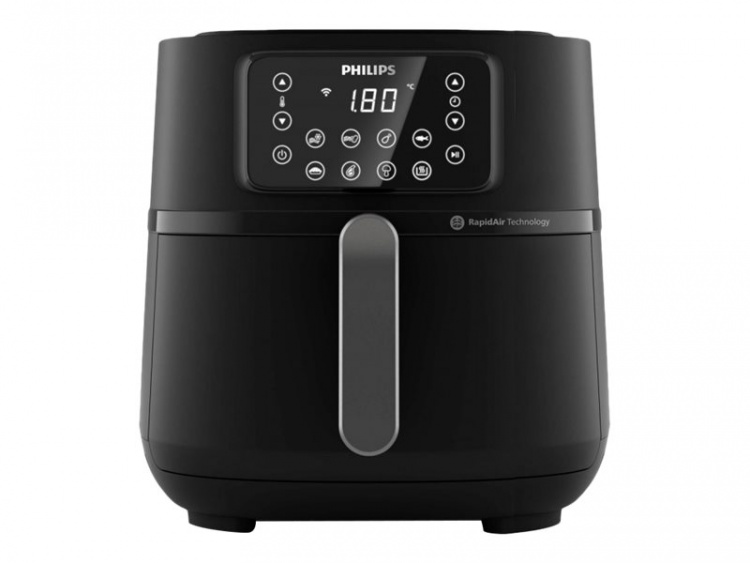 Philips Series 5000 Connected HD9285 XXL Airfryer 2kW Mörk silver/svart Philips Series 5000 Connected HD9285 XXL Airfryer 2kW Mörk silver/svart