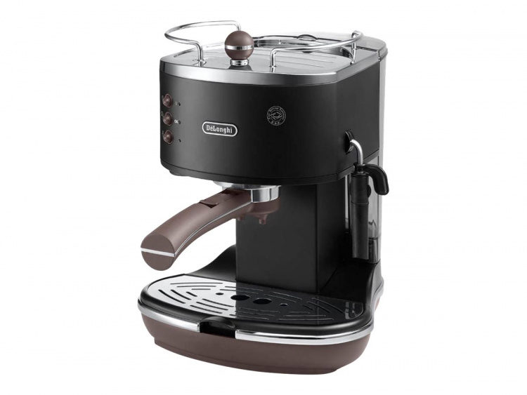 DeLonghi Icona Vintage ECOV 311.BK Kaffemaskin, Mattsvart - Fyndvara 