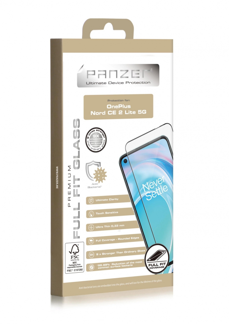 panzer OnePlus Nord CE 2 Lite 5G Full-fit Glass Black