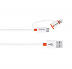 SKROSS Sync/Charge 2in1 MicroUSB & Lightning Connector SKROSS Sync/Charge 2in1 MicroUSB & Lightning Connector