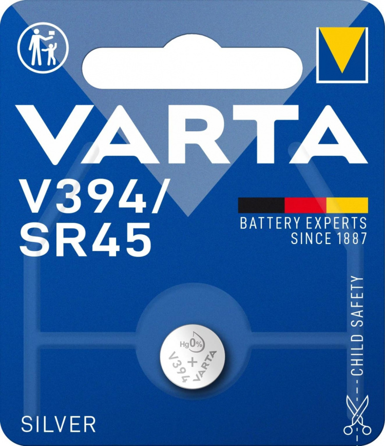 Varta V394/SR45 Silver Coin 1 Pack