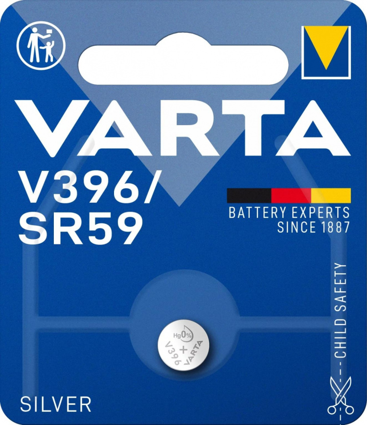 Varta V396/SR59 Silvermynt 1 förpackning