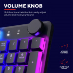 Trust GXT 866 Torix Mekaniskt gamingtangentbord Nordisk layout Trust GXT 866 Torix Mekaniskt gamingtangentbord Nordisk layout
