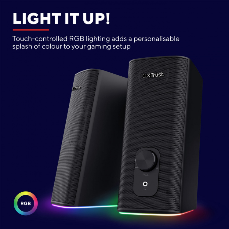 Trust GXT 612 Cetic Gaming speakers Bluetooth