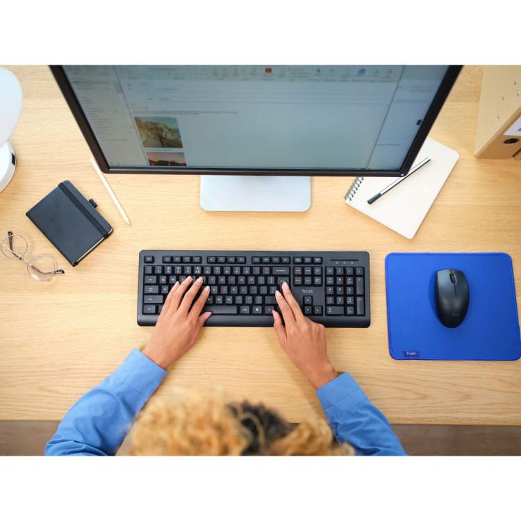 Trust Primo Trådlöst tangentbord och mus Trust Primo Trådlöst tangentbord och mus