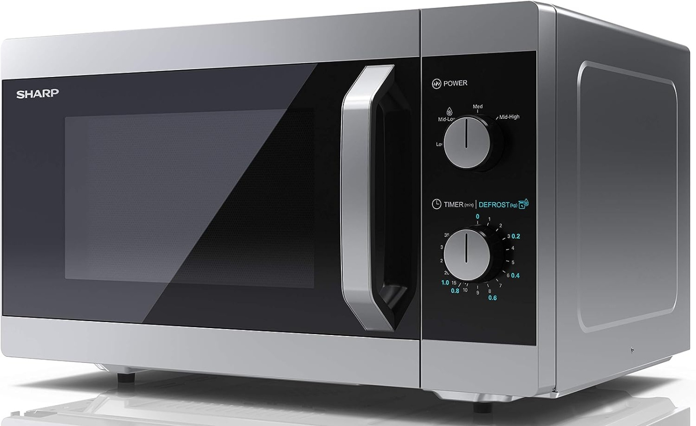 Köp Sharp YC-MS31ES Mikrobølgeovn 900W Rustfrit stål | Teknikproffset.se