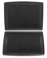 FRITEL Set med våffelplattor för gaufrettes