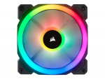 Corsair LL Series LL120 RGB Dual Light Loop Fläkt 1-pack Blå Grön Orange Lila Röd Vit Gul 120 mm
