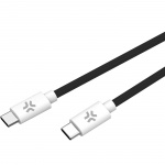 Celly USB-C - USB-C-kabel 60W 1,5 m Svart Celly USB-C - USB-C-kabel 60W 1,5 m Svart