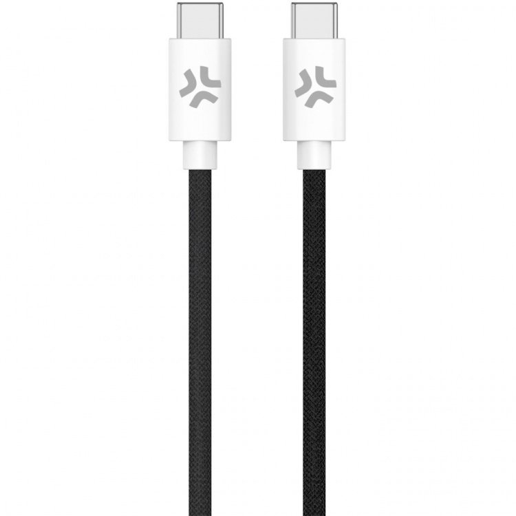 Celly USB-C - USB-C-kabel 60W 1,5 m Svart Celly USB-C - USB-C-kabel 60W 1,5 m Svart