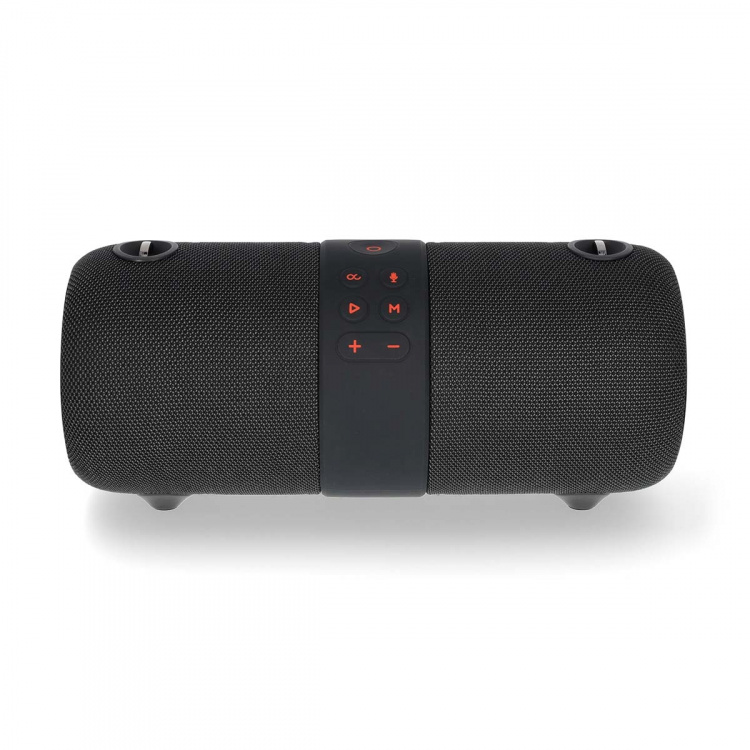 Nedis Bluetooth® Högtalare | Maximal batteritid: 6.5 timmar | Handhållen design | 40 W | Stereo | Inbygd mikrofon | IPX6 | Synkroniseringsbar | Svart