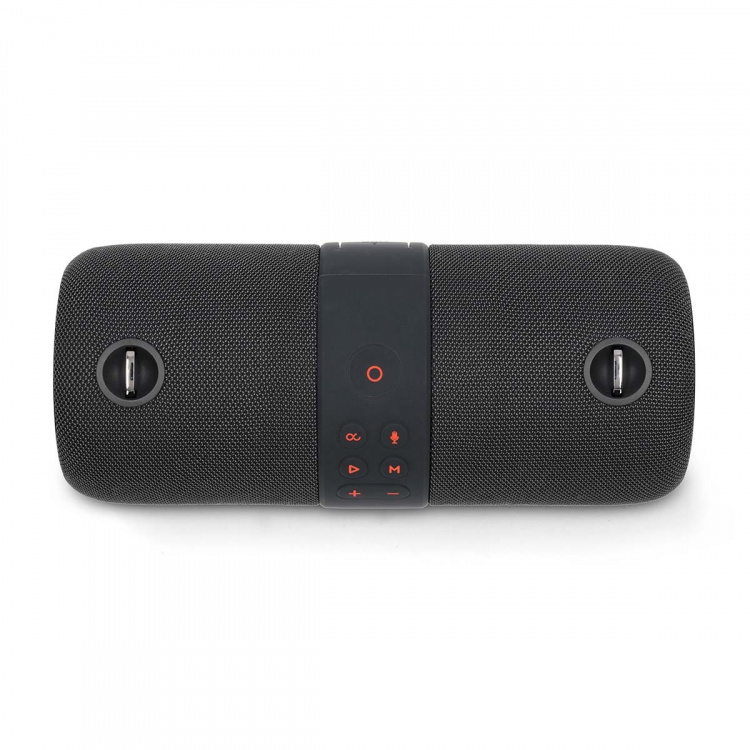 Nedis Bluetooth® Högtalare | Maximal batteritid: 6.5 timmar | Handhållen design | 40 W | Stereo | Inbygd mikrofon | IPX6 | Synkroniseringsbar | Svart