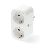 Nedis SmartLife Smart Plug | IP21 | Strömmätare | 3680 W | Type F (CEE 7/7) | 0 - 55 °C | Android™ / IOS | 2-vägs | Vit | 1 st Nedis SmartLife Smart Plug | IP21 | Strömmätare | 3680 W | Type F (CEE 7/7) | 0 - 55 °C | Android™ / IOS | 2-vägs | Vit | 1 st