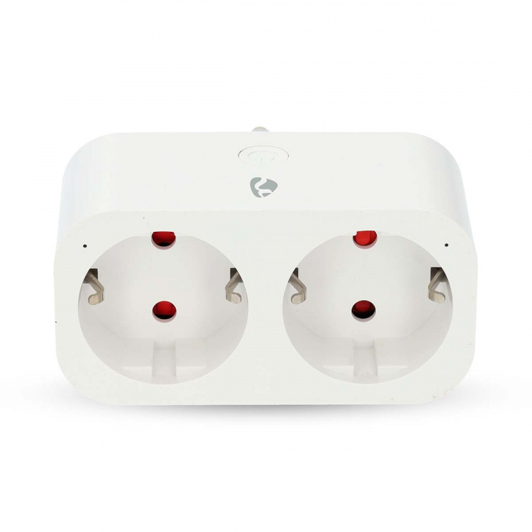 Nedis SmartLife Smart Plug | IP21 | Strömmätare | 3680 W | Type F (CEE 7/7) | 0 - 55 °C | Android™ / IOS | 2-vägs | Vit | 1 st Nedis SmartLife Smart Plug | IP21 | Strömmätare | 3680 W | Type F (CEE 7/7) | 0 - 55 °C | Android™ / IOS | 2-vägs | Vit | 1 st