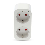 Nedis SmartLife Smart Plug | IP21 | Strömmätare | 3680 W | Type F (CEE 7/7) | 0 - 55 °C | Android™ / IOS | 2-vägs | Vit | 1 st Nedis SmartLife Smart Plug | IP21 | Strömmätare | 3680 W | Type F (CEE 7/7) | 0 - 55 °C | Android™ / IOS | 2-vägs | Vit | 1 st