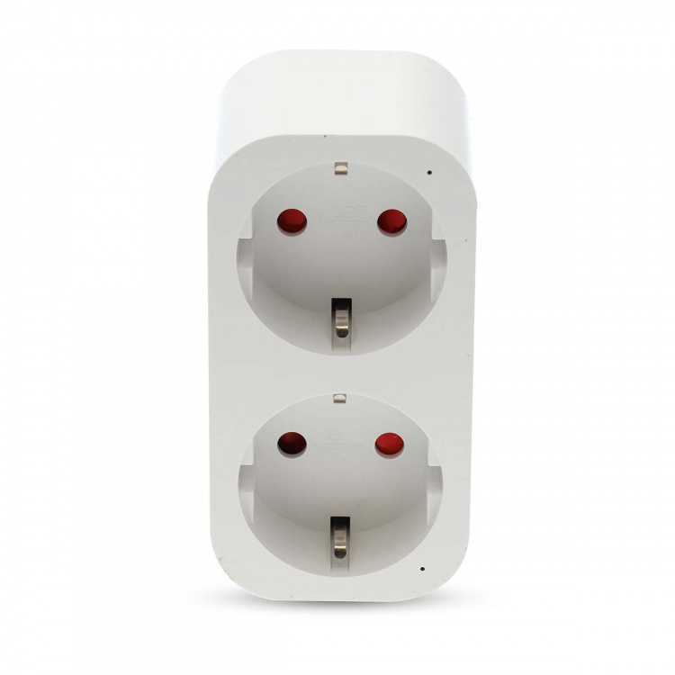 Nedis SmartLife Smart Plug | IP21 | Strömmätare | 3680 W | Type F (CEE 7/7) | 0 - 55 °C | Android™ / IOS | 2-vägs | Vit | 1 st Nedis SmartLife Smart Plug | IP21 | Strömmätare | 3680 W | Type F (CEE 7/7) | 0 - 55 °C | Android™ / IOS | 2-vägs | Vit | 1 st