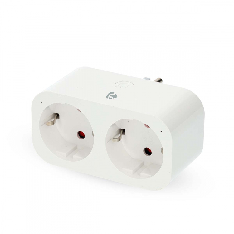 Nedis SmartLife Smart Plug | IP21 | Strömmätare | 3680 W | Type F (CEE 7/7) | 0 - 55 °C | Android™ / IOS | 2-vägs | Vit | 1 st Nedis SmartLife Smart Plug | IP21 | Strömmätare | 3680 W | Type F (CEE 7/7) | 0 - 55 °C | Android™ / IOS | 2-vägs | Vit | 1 st