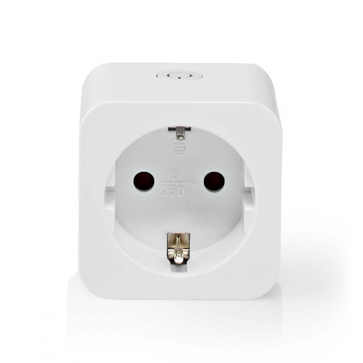 Nedis SmartLife Smart Plug | IP21 | Strömmätare | 3680 W | Hybrid (CEE 7/7) | 0 - 55 °C | Android™ / IOS | Vit | 1 st Nedis SmartLife Smart Plug | IP21 | Strömmätare | 3680 W | Hybrid (CEE 7/7) | 0 - 55 °C | Android™ / IOS | Vit | 1 st