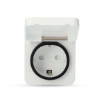 Nedis SmartLife Smart Plug | IP44 | Strömmätare | 3680 W | Type F (CEE 7/7) | -25 - 55 °C | Android™ / IOS | Vit | 1 st Nedis SmartLife Smart Plug | IP44 | Strömmätare | 3680 W | Type F (CEE 7/7) | -25 - 55 °C | Android™ / IOS | Vit | 1 st