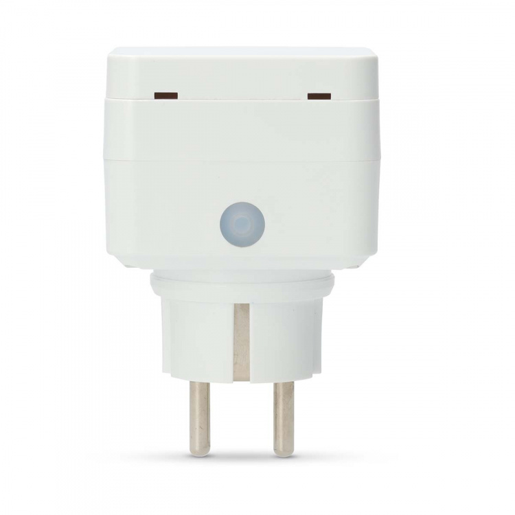 Nedis SmartLife Smart Plug | IP44 | Strömmätare | 3680 W | Type F (CEE 7/7) | -25 - 55 °C | Android™ / IOS | Vit | 1 st Nedis SmartLife Smart Plug | IP44 | Strömmätare | 3680 W | Type F (CEE 7/7) | -25 - 55 °C | Android™ / IOS | Vit | 1 st