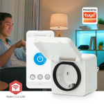 Nedis SmartLife Smart Plug | IP44 | Strömmätare | 3680 W | Type F (CEE 7/7) | -25 - 55 °C | Android™ / IOS | Vit | 1 st Nedis SmartLife Smart Plug | IP44 | Strömmätare | 3680 W | Type F (CEE 7/7) | -25 - 55 °C | Android™ / IOS | Vit | 1 st