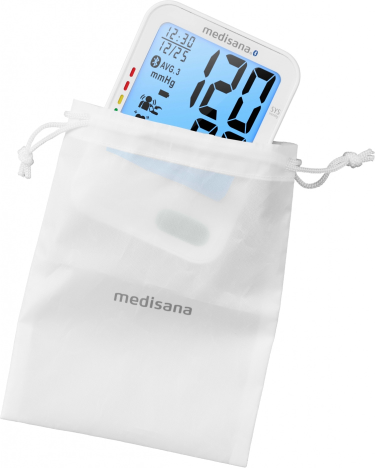 Medisana BU584 Connect -blodtrycksmätare, vit Medisana BU584 Connect -blodtrycksmätare, vit