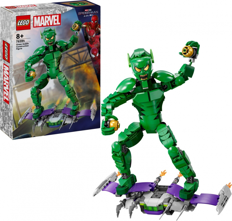 LEGO Super Heroes Marvel 76284 - Byggbar grön Menningin-figur